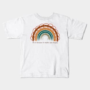 Bohemian Rainbow Kids T-Shirt